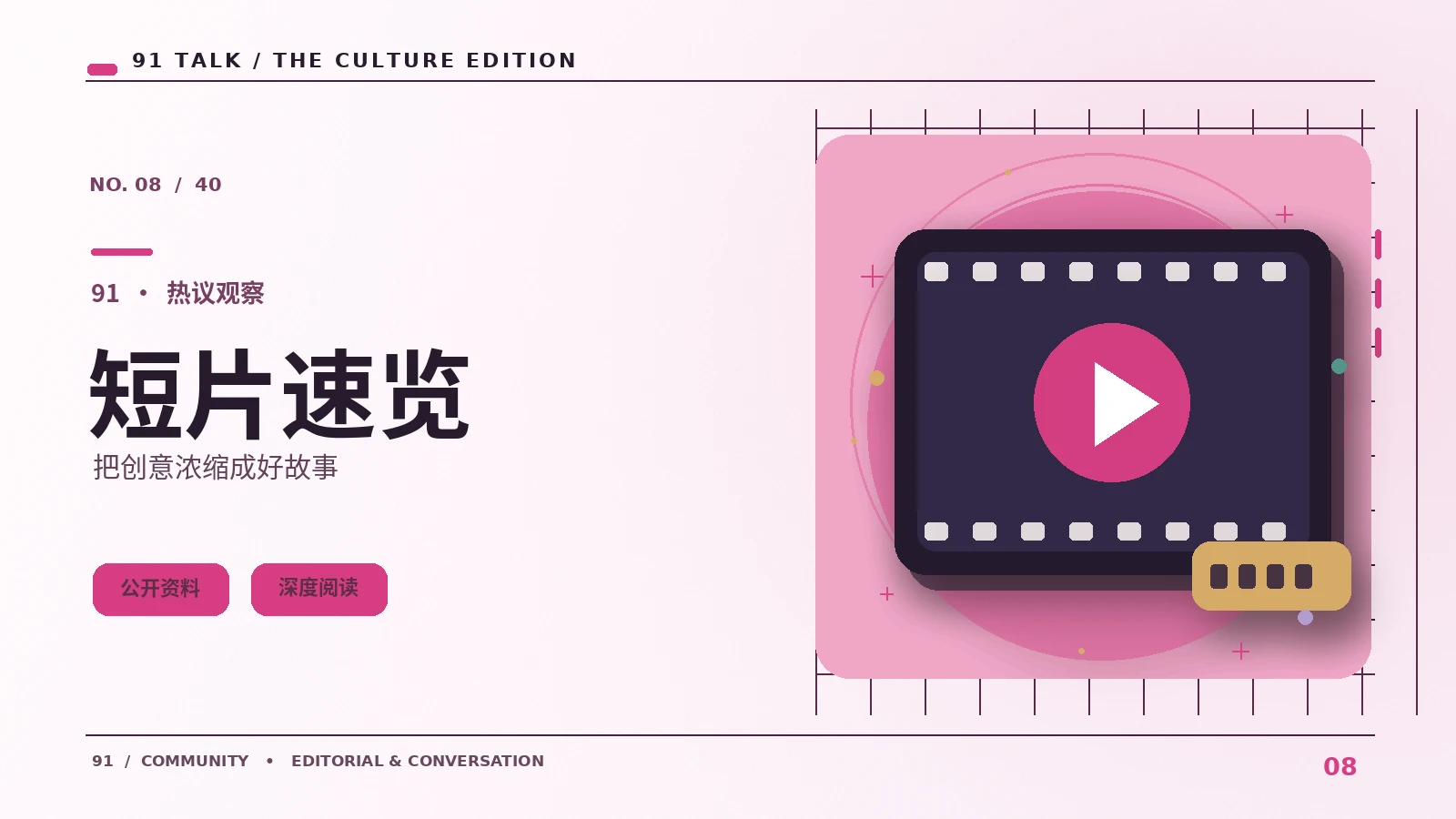 短片观察|91 TALK